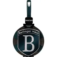 Berlinger Haus GRANIETFIRER 25cm BERLINGER HAUS AQUAMARINE BH-1876, Pan + steelpan, Zilver