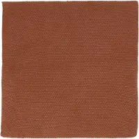 Asa selection Handdoek Kitchen Textiles Cotton Cloth Knitted Ginger Brown (Set van 2) - 30 x 30 cm