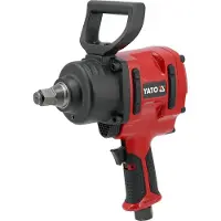 YATO Professionele Pneumatische Slagmoersleutel 3/4 inch – Heavy Duty Twin Hammer Slagmoersleutel – Max. 2800 Nm Losbreekkoppel – Aluminium Luchtsleutel voor Industrie en Autogarage
