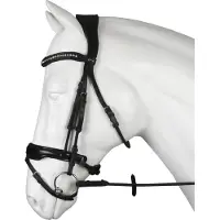 Horka Favorit hoofdstel Kleur: zwart, Maat paard: full