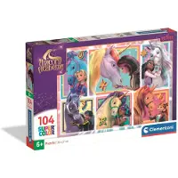 Clementoni Unicorn Academy Puzzel 104 stukjes