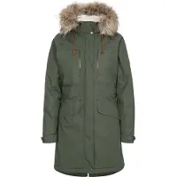 Trespass - Dames Faithful Waterdichte Jas (Groen)