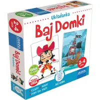 Granna Puzzel "Bajdomki" 24 Stukjes - Educatief Speelgoed voor 2+ Jaar