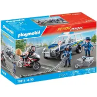 Playmobil Stadsactie Tactisch Team In Actie Bouwset 55 Stukken