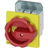 Siemens Lastscheidingsschakelaar Rood, Geel 3-polig 16 mm² 25 A 690 V/AC 3LD21030TK53