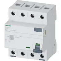 Siemens 5SV36448 5SV3644-8 Aardlekschakelaar A 40 A 0.3 A 400 V