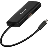 Swissten 8-in-1 USB-C Hub - 44040203 - With USB-C 100W, HDMI 4K, LAN RJ45, 2x USB-A, 1x USB-C 5GBps, SD, MICRO SD