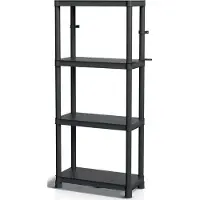 Kistenberg Stackaro Solid 60 rek, maximale totale belasting 185 kg, 4 planken, wandmontage, KSS60L4HD-S411