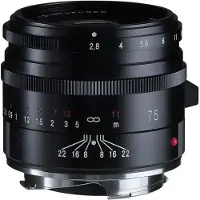 Voigtländer APO-Skopar 75mm F/2.8 Leica M-mount zwart