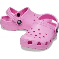 Crocs Open schoenen 'Classic' pink / zwart / wit