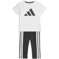 Adidas Trainingspak 'Essentials' zwart / wit
