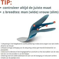 Bauerfeind Ergopad Redux Heel 2 Hielspoor Steunzolen, man, maat 48