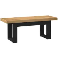 vidaXL Eetbank NOAIN 120 x 41 x 45 cm Massief grenenhout Naturel
