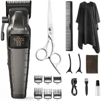 ProTrue Tondeuse Mannen Hoofdhaar - Kappersset 20 Delig - Trimmer voor Hoofd & Baard - Haartrimmer Set met Kappersschaar