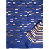 Lapuan Kankurit Wollen Plaid - YLLATYS (130x180cm) Blauw