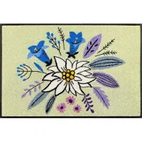 Kleen-Tex Wash+Dry Design Wasbare Deurmat - Gipfelgarten - 50 x 75cm