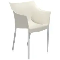 Kartell Dr. No Fauteuil - Set van 2 Wax White