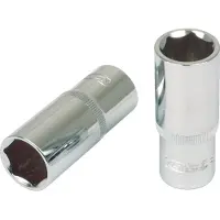 Ks Tools 1/4" CHROMEplus zeshoekige doornut, lang, 9/32"