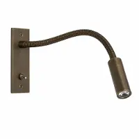 Astro Leo Switched LED Bedlamp Bronze