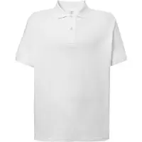JHK Heren Pique Regular Poloshirt (Wit)