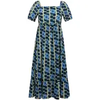 Regatta Dames/Dames Orla Kiely Reuzenbloem Zomer Midi Jurk (Blauw)