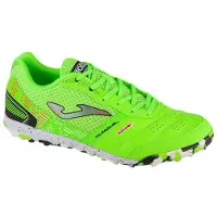Joma Heren Mundial TF Lederen Kunstmatige Grond Voetbalschoenen (Groen)