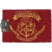 Harry Potter Officiële Welkom op Zweinstein deurmat (Rood)