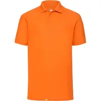 Fruit Of The Loom Heren 65/35 Poloshirt (Oranje)