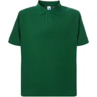 JHK Heren Pique Regular Poloshirt (Fles groen)