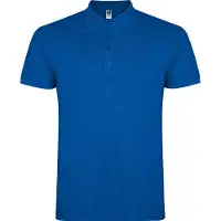 Roly Heren Ster Poloshirt (Koningsblauw)
