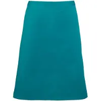 Premier Unisex Volwassenencollectie Halflang Taille Schort (Teal)