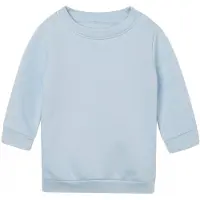 Babybugz Baby Essentieel Effen Sweatshirt (Stofblauw)
