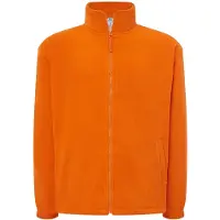 JHK Heren fleecevest met volledige rits (Oranje)