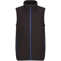 Regatta Heren Navigate Fleece Gilet (Zwart/Nieuw Royal)