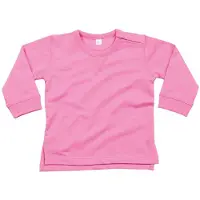 Babybugz Effen babytrui (Bubblegum Roze)