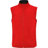 GOR Heren Quebec Softshell Gilet (Rood)