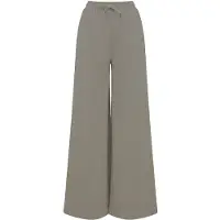 SF Women Dames/Dames Mode Duurzame Joggingbroek Met Wijde Pijpen (Khaki)