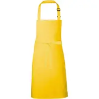 Link Kitchen Wear Barbecue Verstelbaar Schort (Geel)