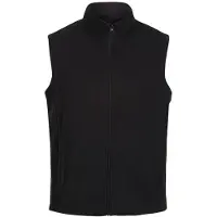 Regatta Heren gilet van microfleece (Zwart)