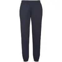 Fruit Of The Loom Klassieke uniseks joggingbroek met elastische manchetten (Deep Navy)