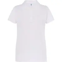 JHK Dames/Dames Effen Plus Poloshirt (Wit)