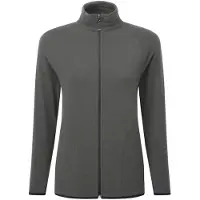 Signature Microfleece Tagless Fleecejack met rits voor dames/dames (Houtskool)