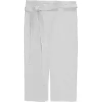 CG Workwear Milano schort met split aan de voorkant (Wit)