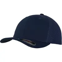 Flexfit Tactel Mesh Baseball Cap (Marine)