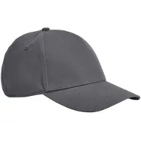 Beechfield EarthAware Klassieke Organic Cotton 5 Panel Baseball Cap (Grafietgrijs)