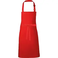 Link Kitchen Wear Barbecue Verstelbaar Schort (Rood)