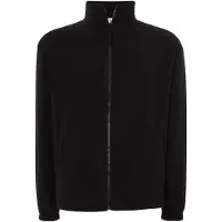JHK Heren fleecevest met volledige rits (Zwart)