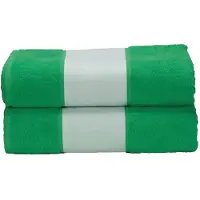 Artg Me Sublimatie Grote Handdoek (Iers Groen)