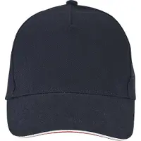 Sols Longchamp Contrast Baseball Cap (Franse marine)