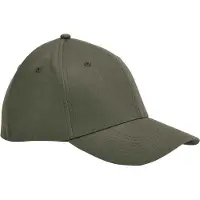 Beechfield EarthAware Organic Cotton Stretch Cap (Olijfgroen)